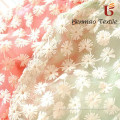 Embroidered Organza for Dress and Garment